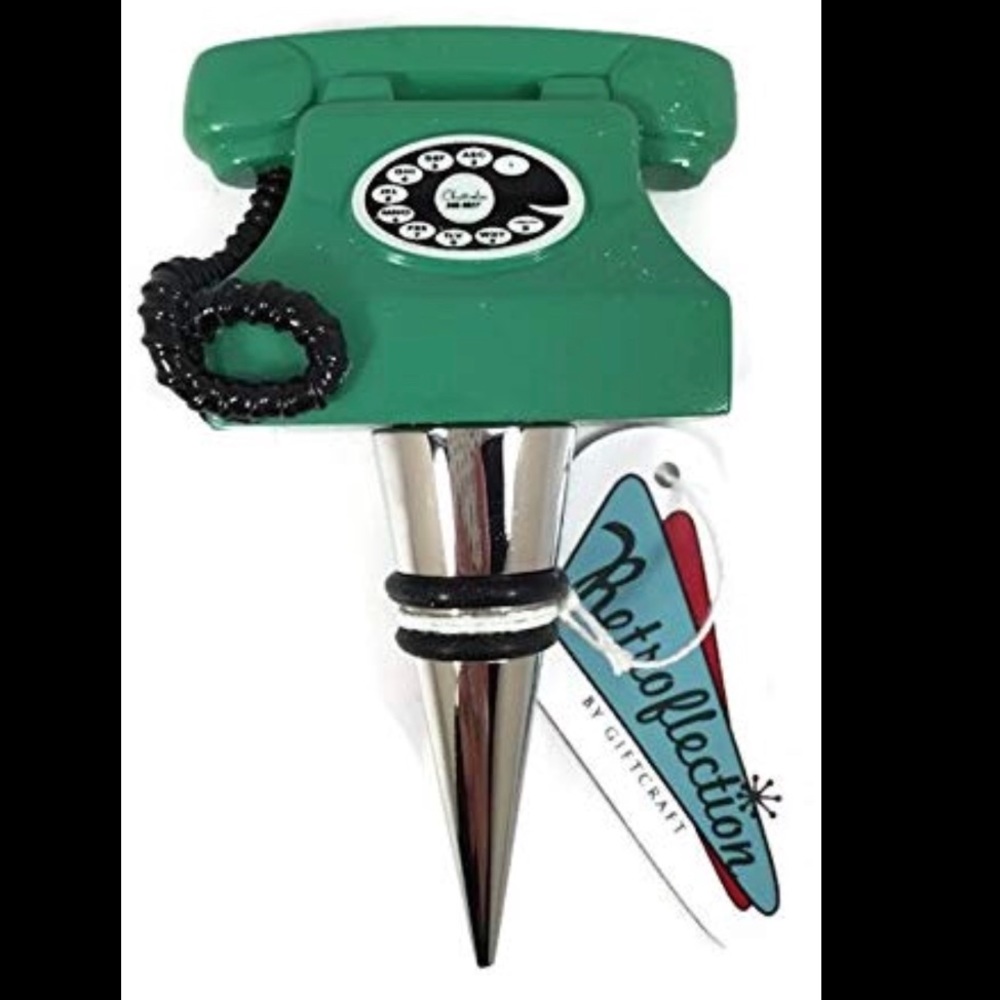 Retro Phone Wine Stopper